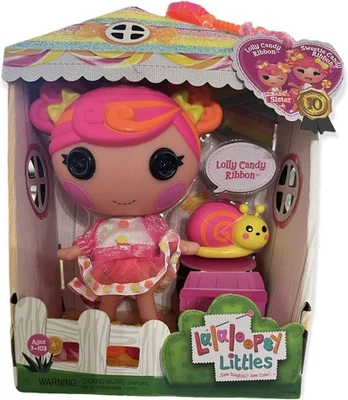 Lalaloopsy Doll Lolly Candy Ribbon And Her Little Pet Bream’s New In Box - Image 1 of 4