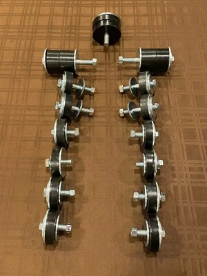 NEW Correct Complete Body Bolt & Body Bushing Kit for Early Jeep CJ5 - Image 1 of 4