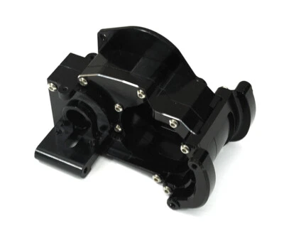 Black Billet Machined Gearbox Housing Upgrade for Traxxas 272R & Drag Slash 9493 - Image 1 of 2