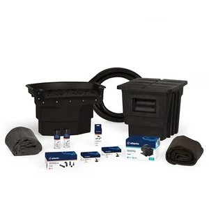 Pond Kit for 11' x 16' Koi Pond - 5000 GPH Pump, Skimmer, Waterfall Filter, More - Picture 1 of 23