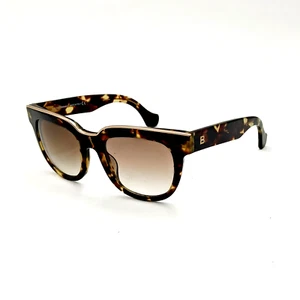 Occhiali da sole donna usati balenciaga lenti marrone lente tartaruga sunglasses - Imagen 1 de 8