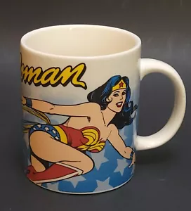 Wonder Woman Coffee Mug By Zak Designs, 11 Oz., Red, Blue, Yellow - Picture 1 of 10