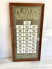 John Player & Sons Collection of 25 Cigarette Cards Horse Framed & Glazed Old 