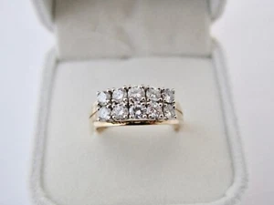 RING mit 1,10 ct. natürliche BRILLANTEN 585 / 14 KARAT GOLD - Bild 1 von 5