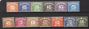 1959-63 1/2d-£1 MULTIPLE CROWN WMK UMMOUNTED MINT SET OF 13. SG D56-68 - Picture 1 of 1