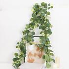 Artificial Vines Eucalyptus Garland With Flowers For Fireplace Door Holiday