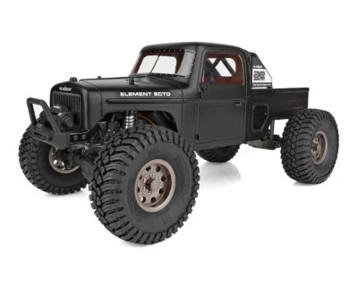 Element RC Enduro Ecto Black Trail Truck 4x4 RTR Rock Crawler ASC40122 NEW!! - Image 1 of 4