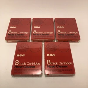 Vintage RCA 8THC100 Cartridge Head Cleaners Pack of 5 New Sealed - Bild 1 von 9