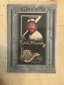2022 Eddie Murray Auto 1/5: Topps Allen&Ginter - Picture 1 of 3