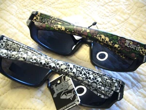Gafas de sol para hombre LOCS calaveras gángster tonos duros gafas de sol para mujer L91162 - Imagen 1 de 10