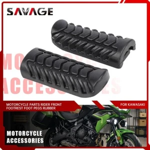 Cauchos reposapiés delanteros para KAWASAKI Z650 Z 650 RS Z900 Versys X 300 - Imagen 1 de 18