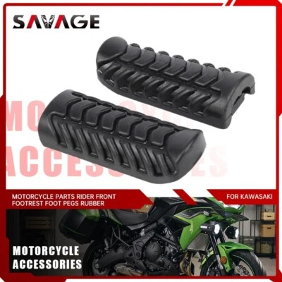 Cauchos reposapiés delanteros para KAWASAKI Z650 Z 650 RS Z900 Versys X 300 Foto 1 de 4