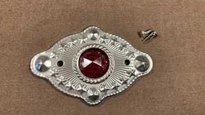 Vintage Cap Gun Original Concho w/ Jewel Holster Parts Western Playset 50s 60s - Picture 1 of 13
