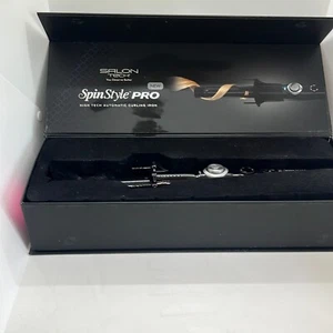 Salon Tech Spin Style Pro High Tech Automatic Barrel 1.25” Hair Curling Iron - Picture 1 of 9