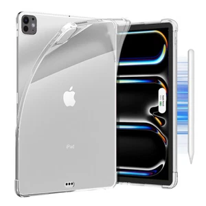 Für Apple iPad Pro M4 11" (2024) Hülle Klar Stoßfest Anti-Vergilbung Slim Cover - Bild 1 von 11