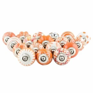 Paquete Surtido de 10 Perillas Artísticas Cómoda Cajón Perillas Cerámicas Tiradores de Gabinete - Imagen 1 de 2