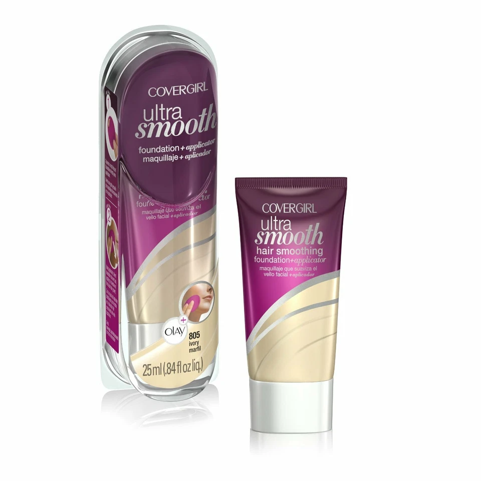 (Pack of 2) CoverGirl Ultrasmooth Foundation Plus Applicator, Ivory 805, 0.85... - Image 1 of 1