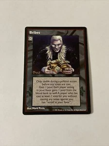 Vampire The Eternal Struggle CCG Bribes - Picture 1 of 1