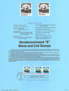 Estampillas de la Tierra #8811 E(25c) #2277/2279 USPS página de recuerdo - Imagen 1 de 1