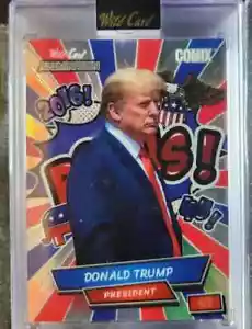 Donald Trump 2024 Wild Card #ABLP-DT3 Refractor 4/7 - Picture 1 of 1