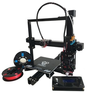 3D Printer Prusa I3 DIY Reprap Kit High Precision Auto Leveling 20x20x20cm w/LCD