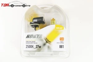 Bombillas halógenas NOKYA 881 Hyper Yellow 2500K 27W - Imagen 1 de 5