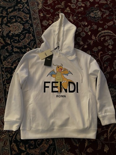 Felpa con cappuccio FENDI POKÉMON Dragonite Medium Large