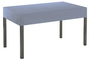 PREMIUM Abdeckplane Gartentisch Abdeckung Schutzhülle 180x80x15 Anthrazit - Bild 1 von 4