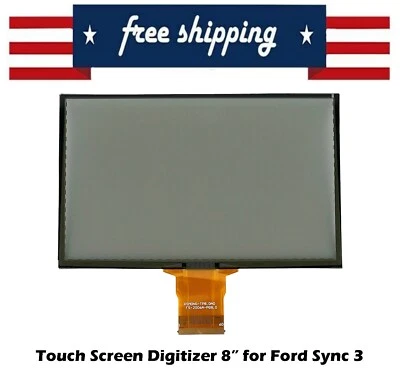 2013-2018 Lincoln MKZ Touch Screen Digitizer Replacement SYNC 3 Car Radio 8" - Image 1 of 4