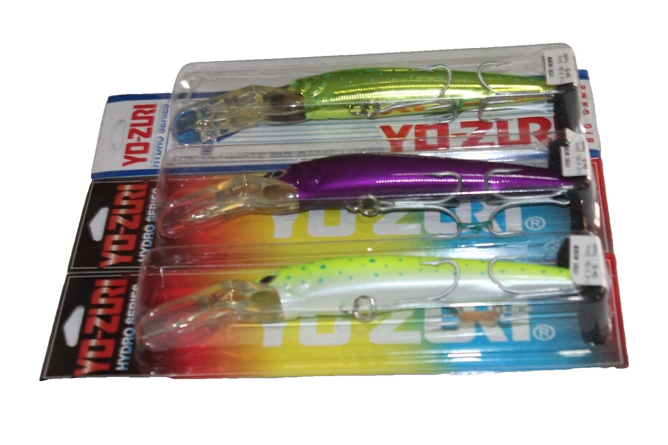 3 X YO-ZURI-JAPAN-MAGNUM-HYDRO SERIES-180mm-95g-SINKING-BIG GAME-NEU - Bild 1 von 2
