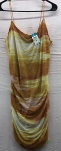 New Rue21 Orange Sleeveless Summer Dress Young Adult Size 2X Cute Party - Picture 1 of 12
