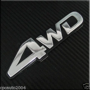 Insignia de coche 4x4 4x4 tracción en las cuatro ruedas para RAV4 Highlander Prado emblema pegatina - Imagen 1 de 1