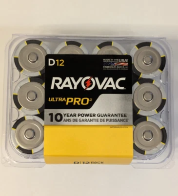 Baterías Rayovac D, Baterías Ultra Pro D Cell, 12 unidades Foto 1 de 4