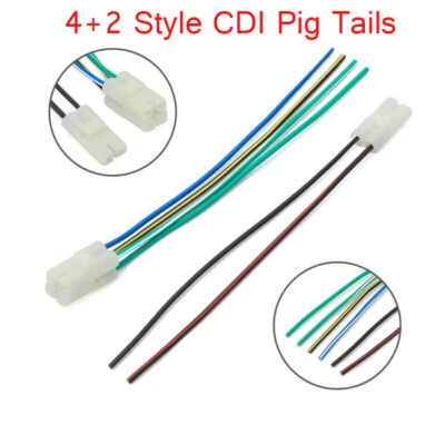 CDI Pig Tails Repair Plug Connector For Honda ATC 250 R ES TRX 200SX ATC200X NEW Foto 1 de 4