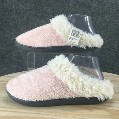 Chinelos Isotoner Feminino 7.5-8 M Mule Rosa Lavável na Máquina Conforto - Imagem 1 de 4