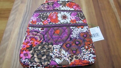 Almoço Vera Bradley 100% algodão padrão aposentado jacarandá novo com etiquetas - Imagem 1 de 4