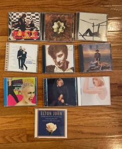 Lot of 10 CDs Roxette, Wilson Philips, Madonna, Paula Abdul ... Rare collection! - Picture 1 of 2