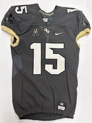 UCF Knights Game Used / Game Worn Nike Football Jersey - #15 - Medium - Image 1 of 4