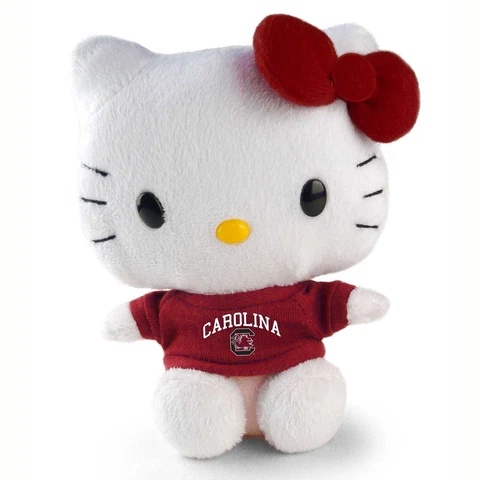 NCAA Hello Kitty Plush- 6 Inch Cover