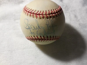 1977 CY YOUNG WINNER SPARKY LYLE SIGNED BASEBALL W/LOA - Picture 1 of 10