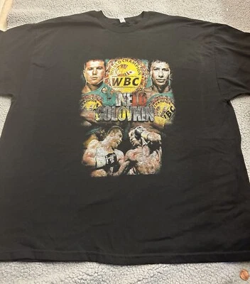 WBC Boxing Saul Canelo Alvarez Call to Glory Double Sided 2XL/ Box 1 - Image 1 of 4