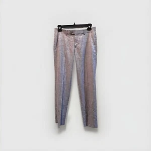 NEW Alfani Mens Slim Fit Dress Pants 30 x 32 Gray $135 - Picture 1 of 10