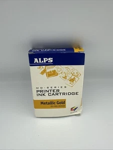 ALPS MD-Series METALLIC GOLD Printer Ink #106030-00 - Picture 1 of 2