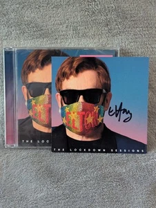 Signed Elton John The Lockdown Sessions. CD+ Signed Art Card - Foto 1 di 5