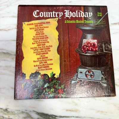 Vintage Country Holiday Vinyl LP — A Columbia Musical Treasury - Image 1 of 4