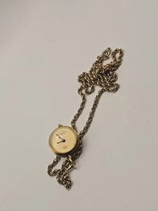 Vintage Ladies Gucci Ball Pendant Watch On A Chain - Picture 1 of 6