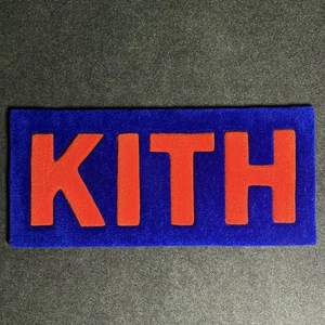 Kith Hand Tufted Rug - 32” x 14” - NY Knicks - Blue x Orange - Hone Decor - KITH - Picture 1 of 4