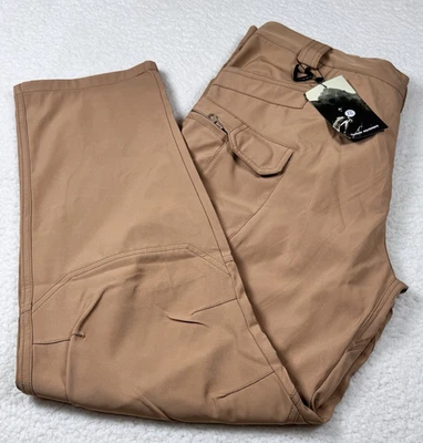 Calça de poliéster para equipamento externo joelho duplo 10 bolsos cintura elástica XXL NOVA - Imagem 1 de 4