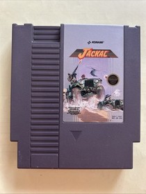 JACKAL NES Nintendo Original Authentic Game Shooter! No Green Oxide! Excellent!