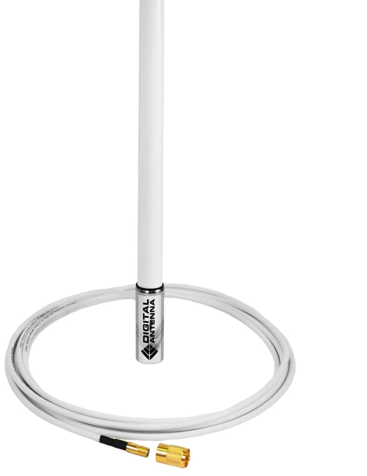 Digital 594-MW-S 4ft  White VHF/ AIS Antenna 4.5dB - Image 1 of 1